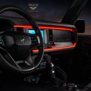 Ford Bronco LED Interior Dash Lighting Kit - ORACLE Lighting - ColorSHIFT Dynamic - Dynamic ColorSHIFT - `21-`25